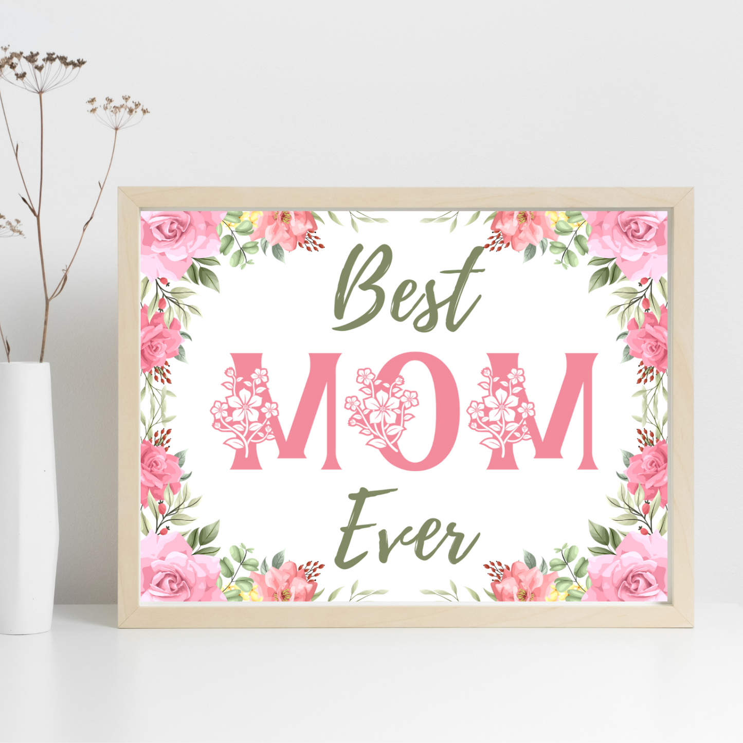 Mom Wall Art Mother's Day Gift for Mom Wall Art (unlimited print options)