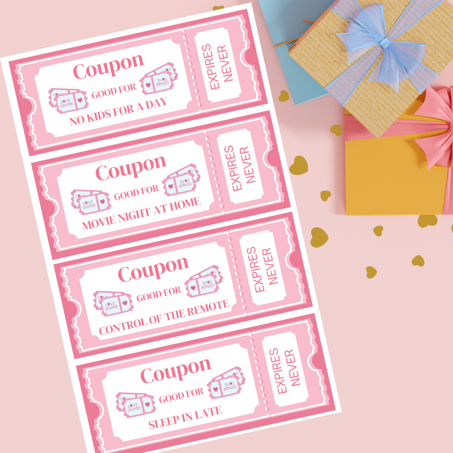 Gift Coupons For Your Significant Other Printables