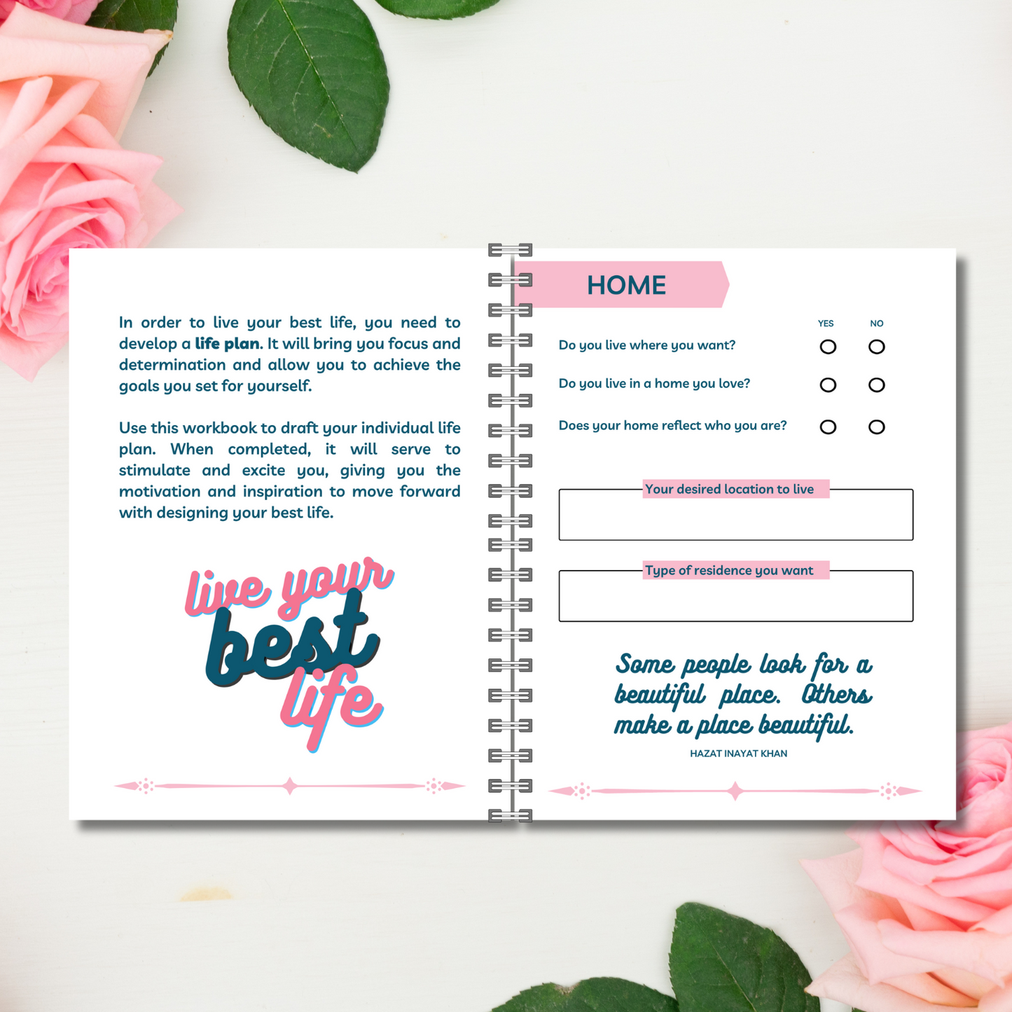 Live Your Best Life Planner (38 pages)