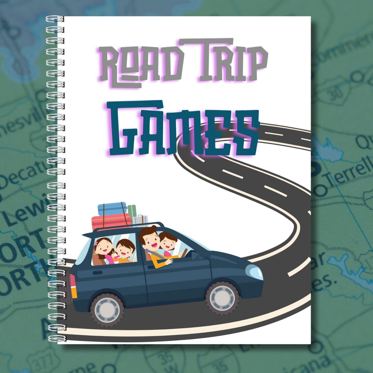 Road Trip Games Activity Pack
