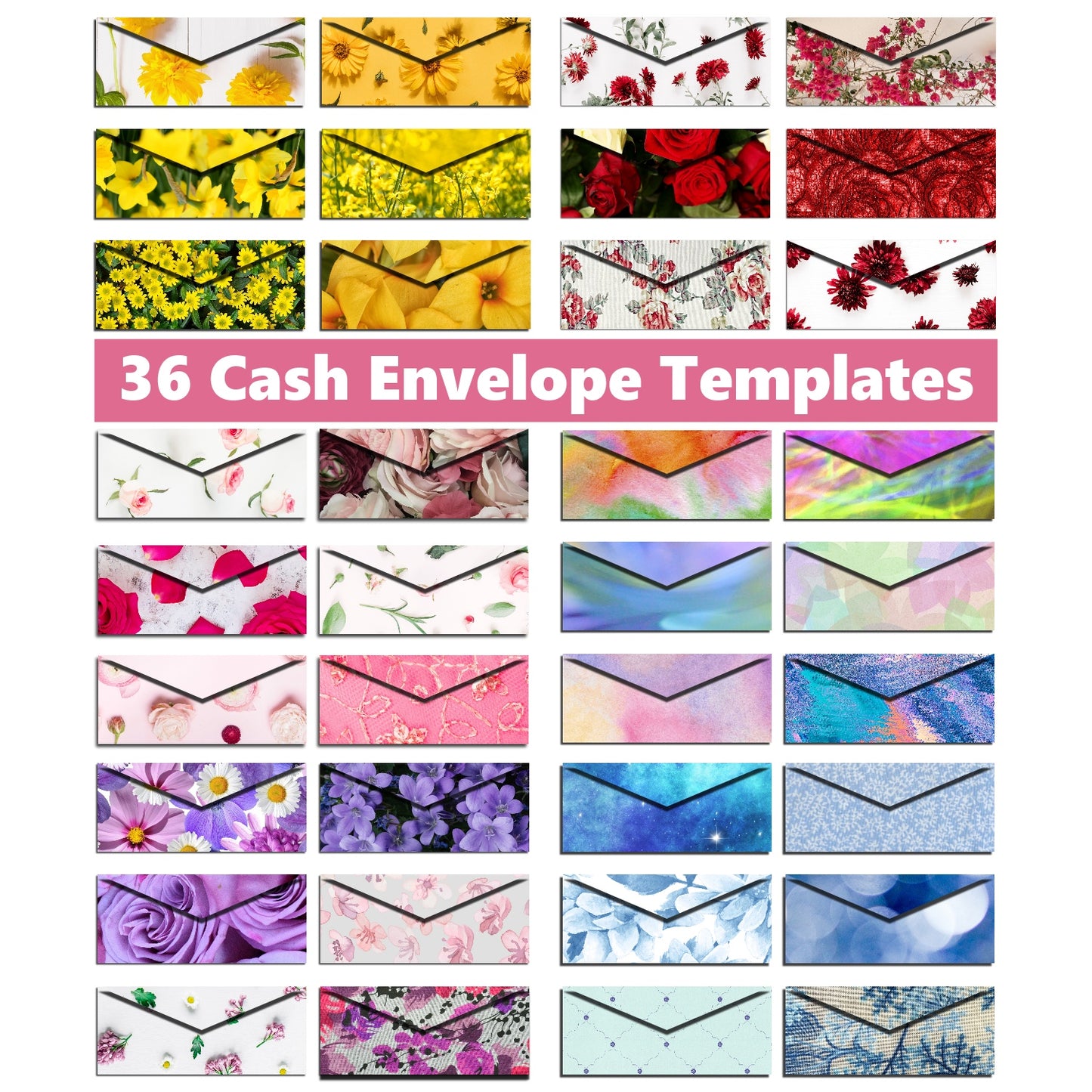 MEGA Cash Envelope Templates Bundle