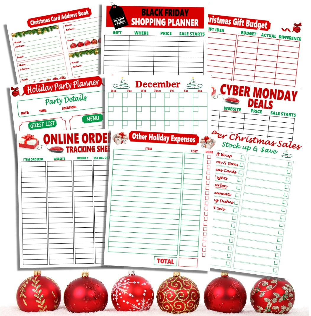 Budget & Christmas Planner Bundle