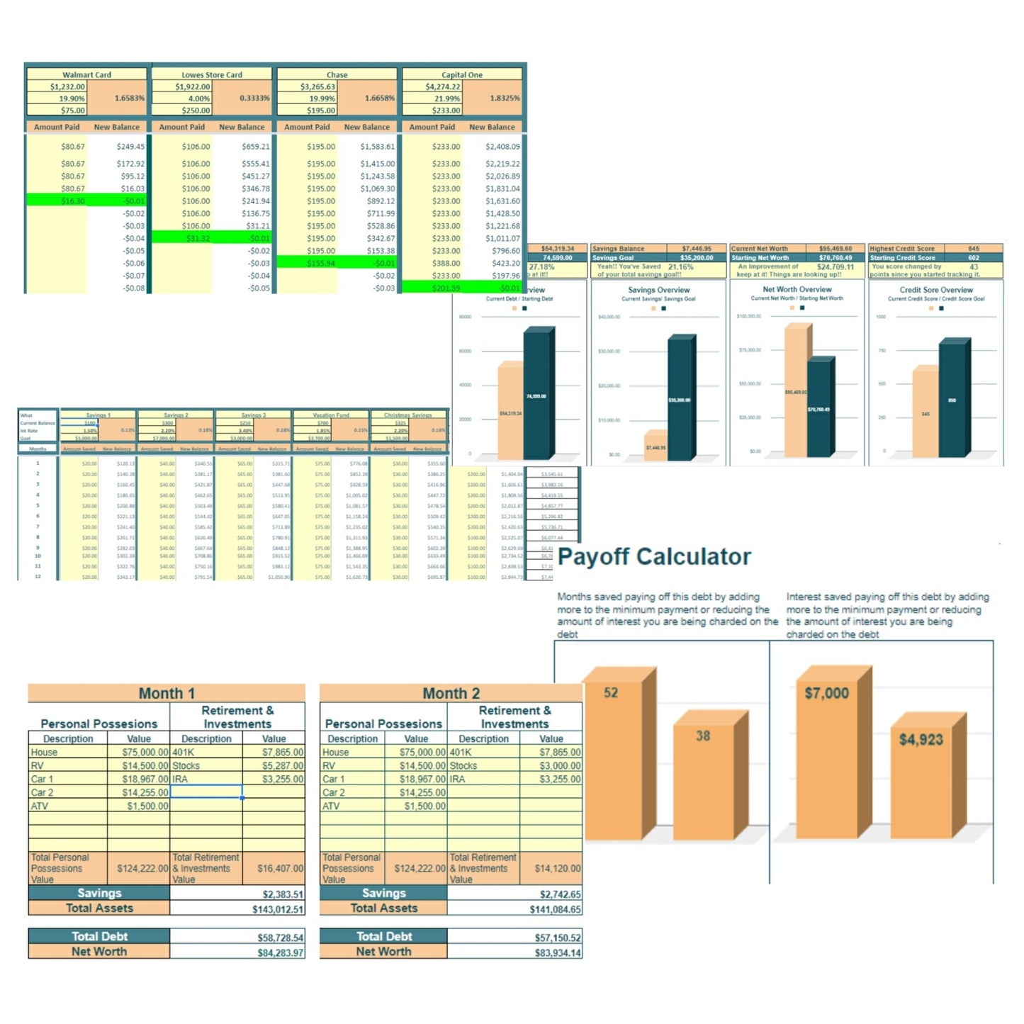 Budgeting Made Easy & Debt Payoff Toolkit Bundle