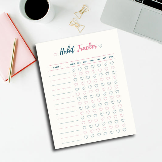 Habit Tacker Printable