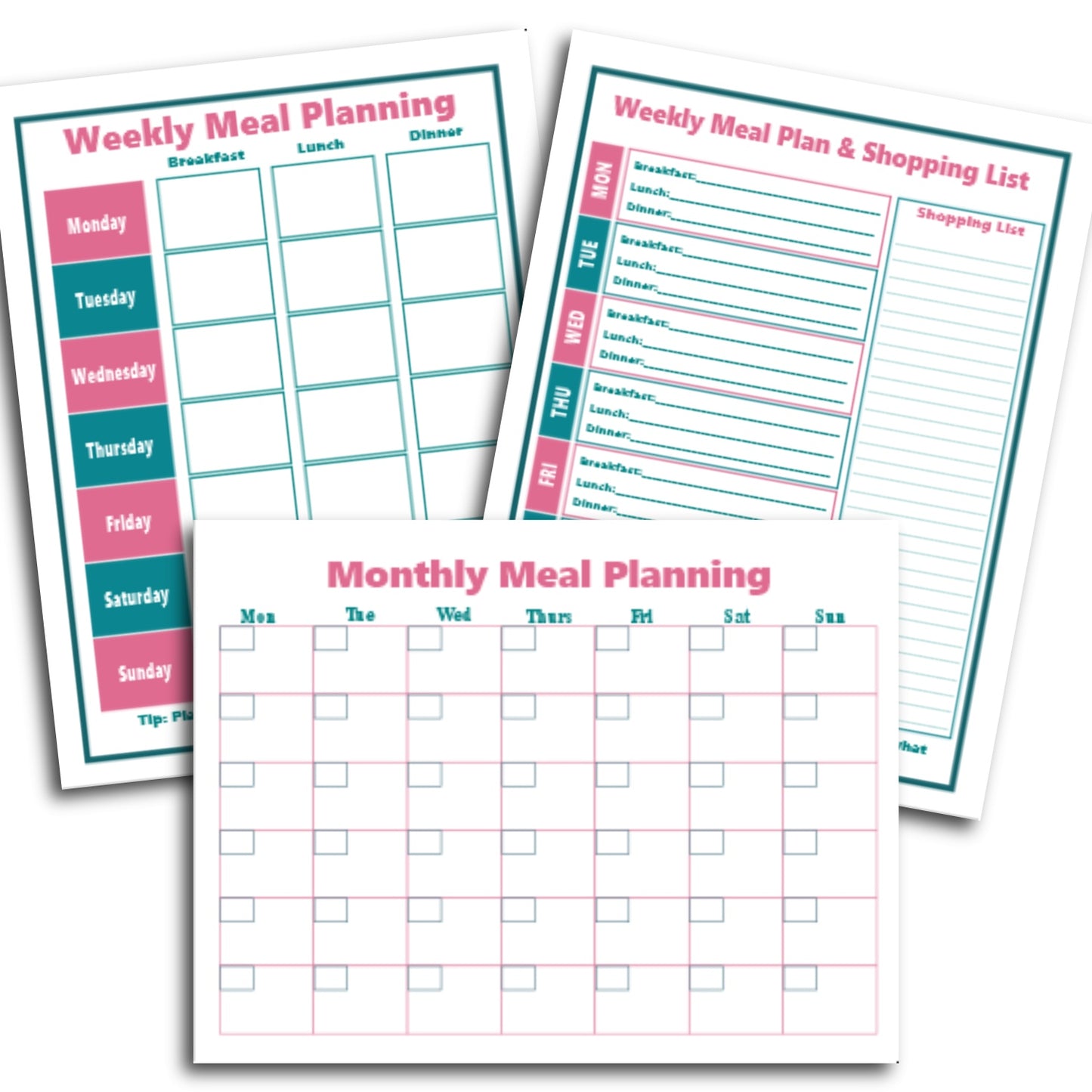 Meal Planning Printables