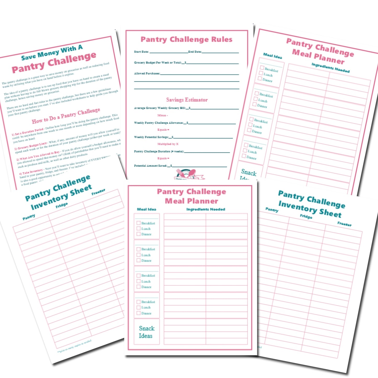 Pantry Challenge Planner