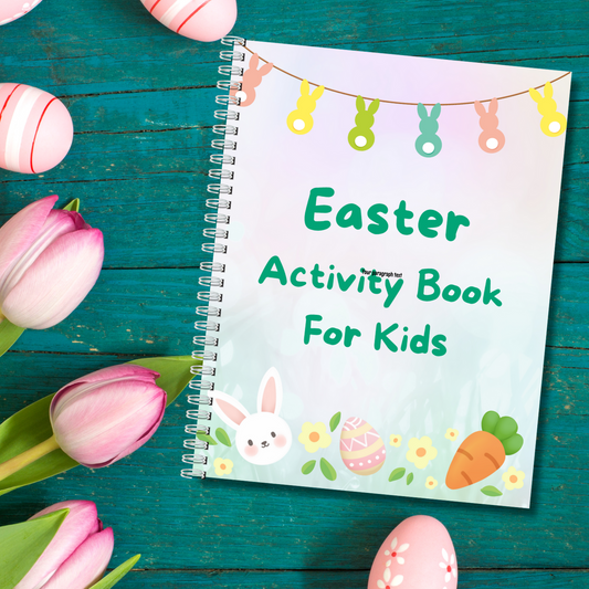 Easter Activity Book For Kids (20 pages)