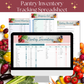 Pantry Inventory Tracking Spreadsheet