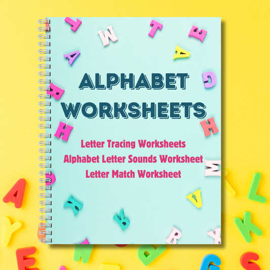 Alphabet Worksheets For Kids (80 pages)