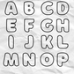 Bubble Letter, Number, & Symbols Printables (80 pages)