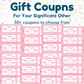 Gift Coupons For Your Significant Other  Printables
