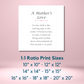 A Mother's Love Poem Wall Art Mother's Day Gift for Mom Print (unlimited print options)