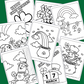 St Patrick's Day Coloring Book Pages For Kids {30 pages}