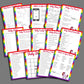Unicorn Baby Shower Game Bundle Printables