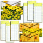 Cash Envelope Templates (YELLOW)