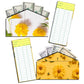 Cash Envelope Templates (YELLOW)